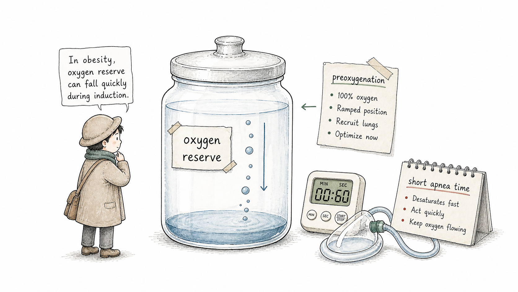 Oxygen reserve jar metaphor