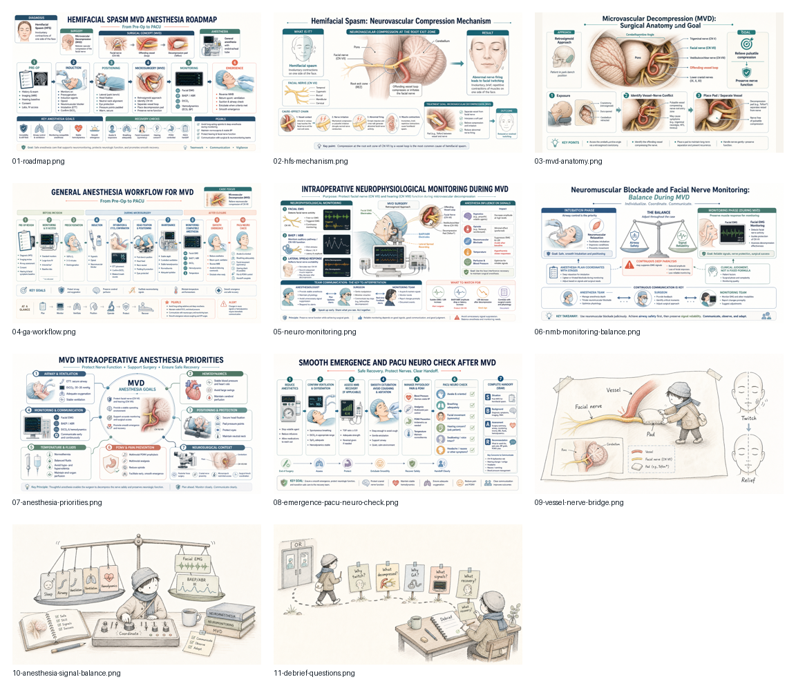 HFS MVD anesthesia figure overview