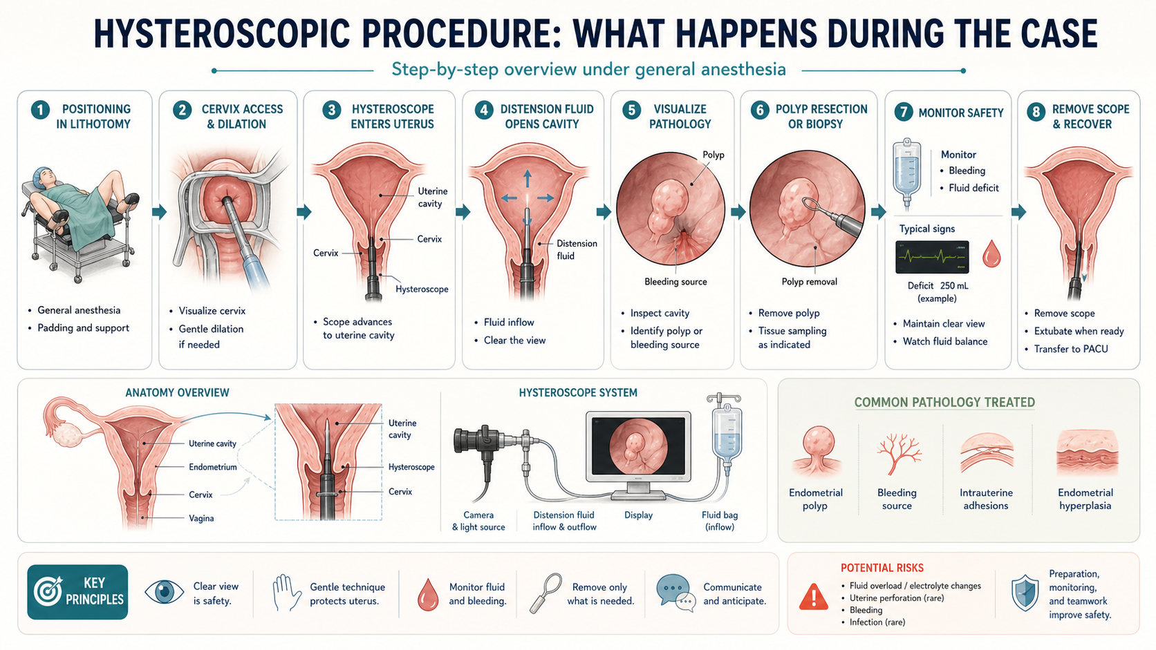 Hysteroscopic procedure overview