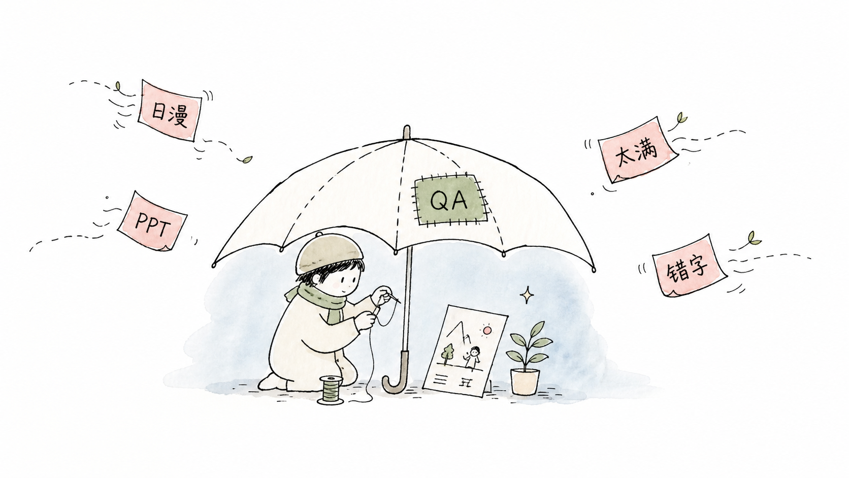 QA umbrella