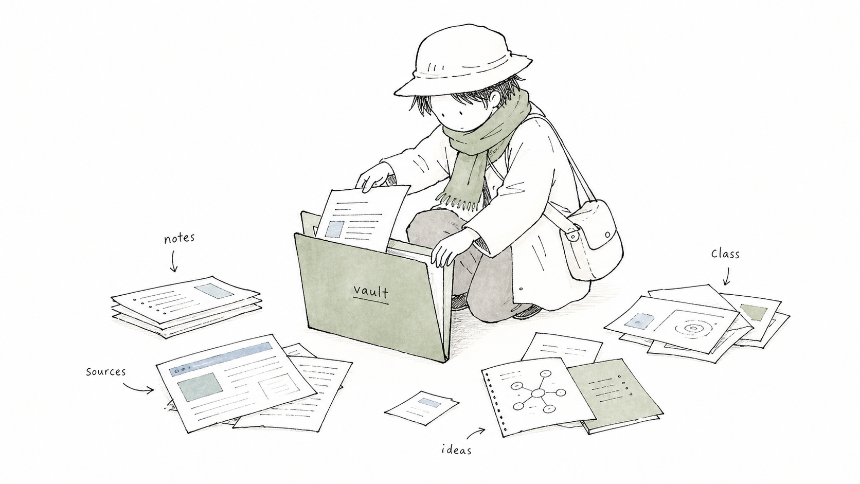A gentle workflow map