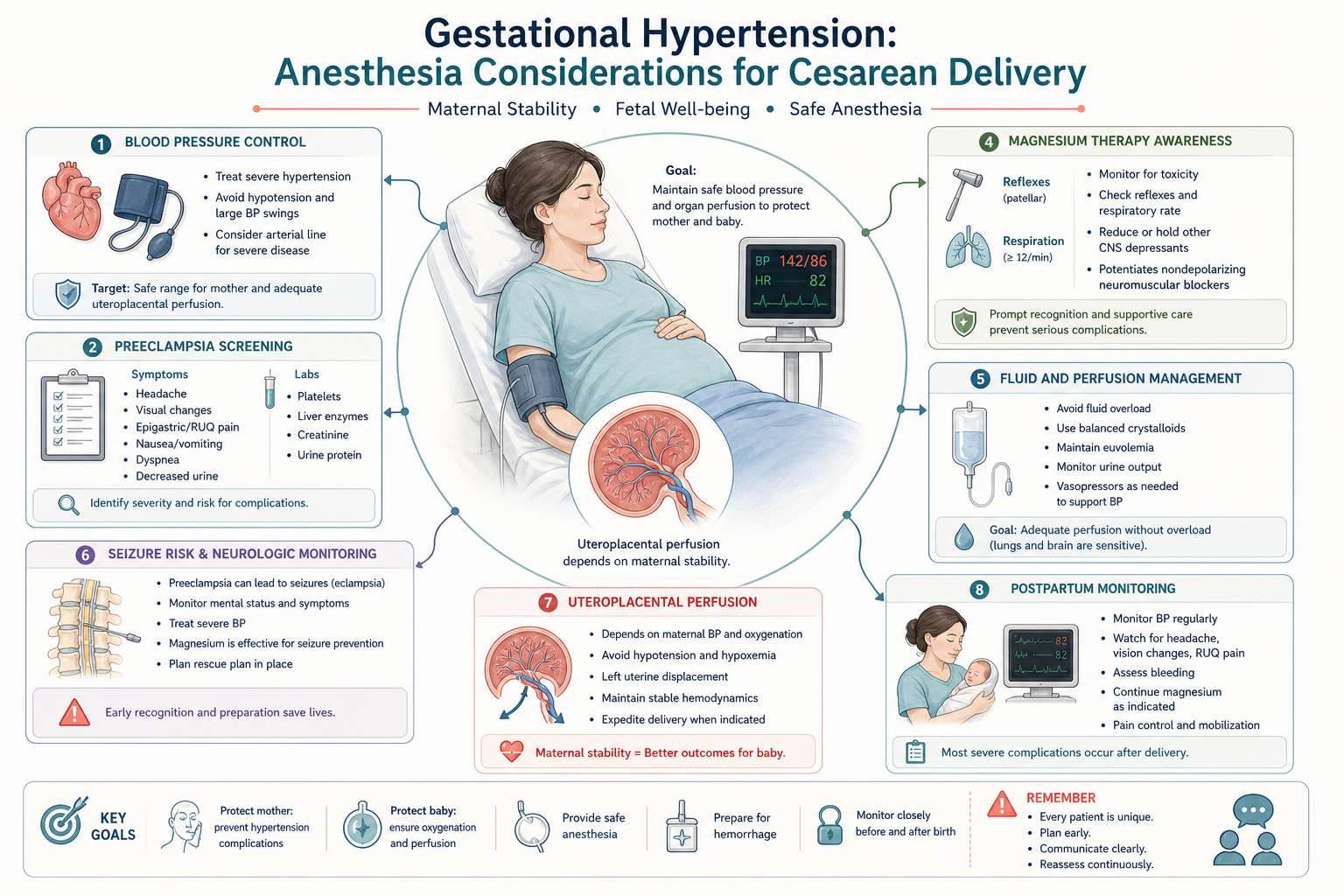 Gestational hypertension anesthesia considerations