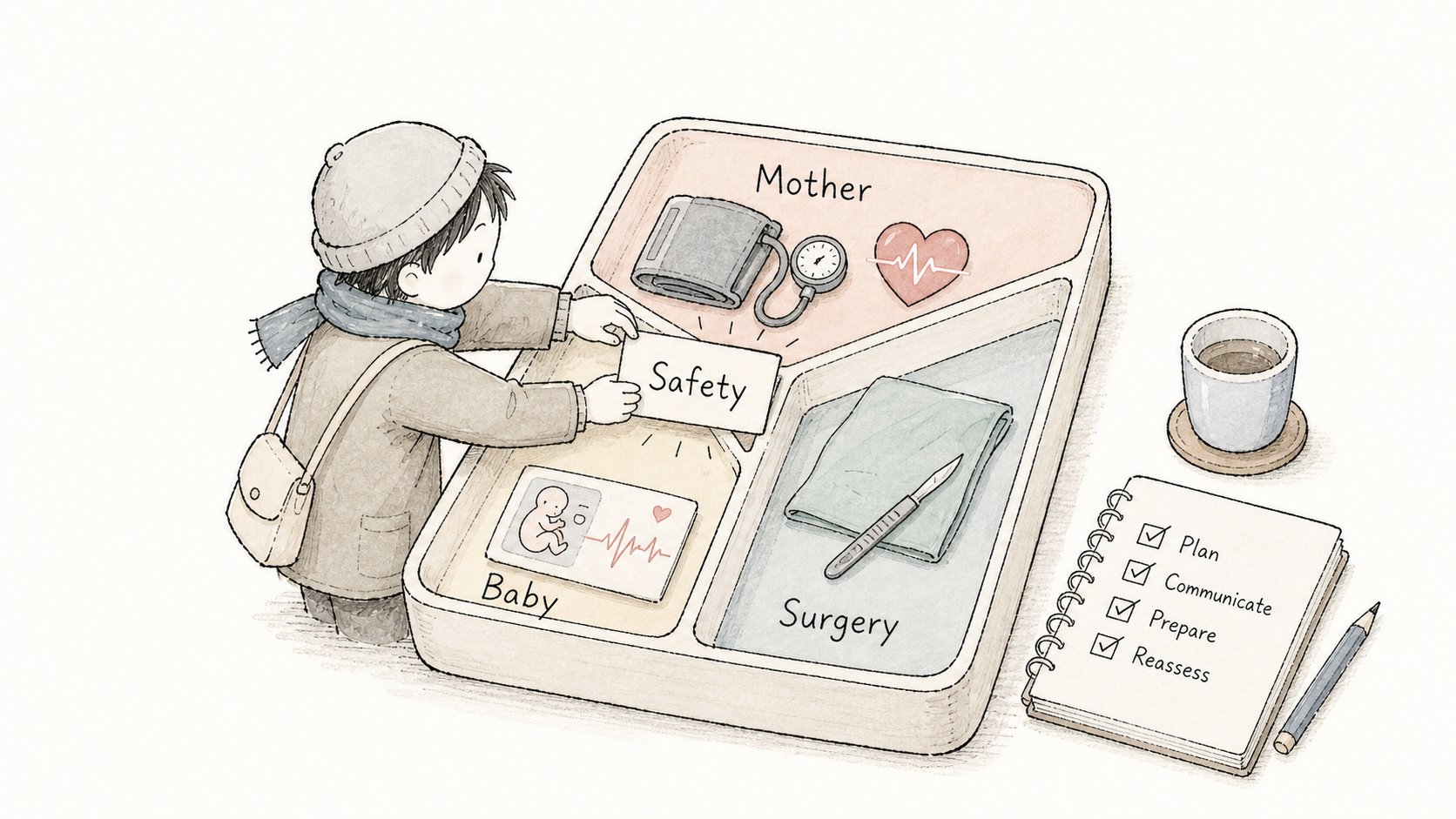 Mother baby surgery triad