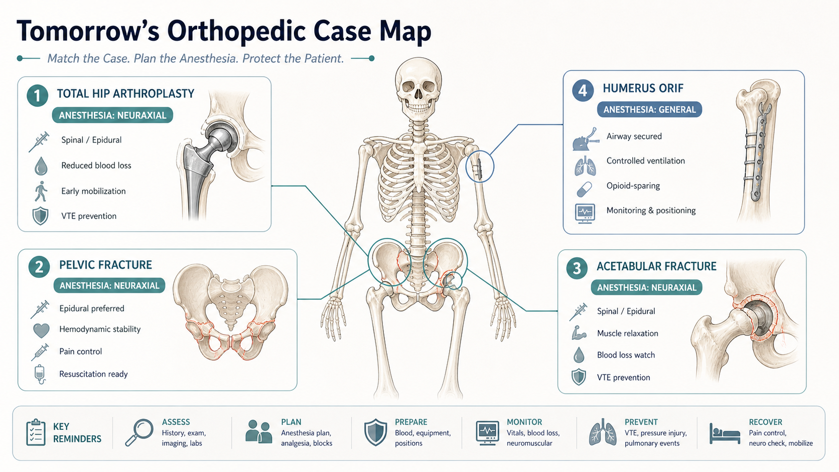 Tomorrow's orthopedic case map